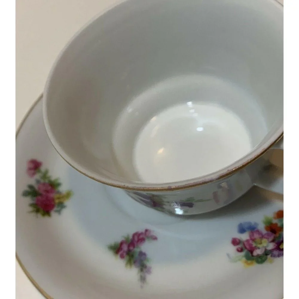 Vintage Arabia Suomi Finlandia‎ 166 Floral Tea Cup